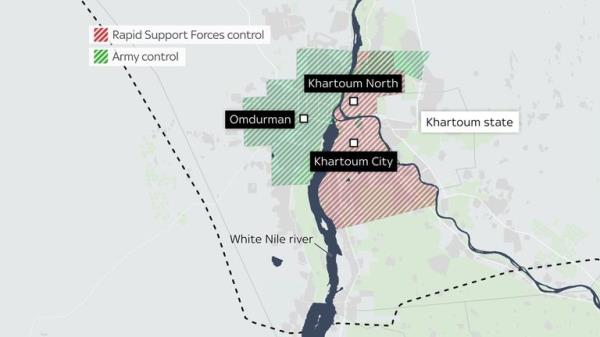 Khartoum map